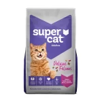 Supercat Delicias Felinas Gatos Adultos Pollo, Carne, Atún, Sardina.