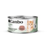 Canbo Cat Paté cachorros pollo e hígado lata 85 grs.