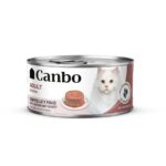Canbo Cat Paté adultos pollo y pavo lata 85 grs.