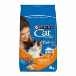 Cat Chow Adultos Delimix Salmón, Carne y Pollo x 8 kgs.