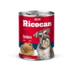 Ricocan adulto paté cordero y cereales razas medianas y grandes lata 330 grs.