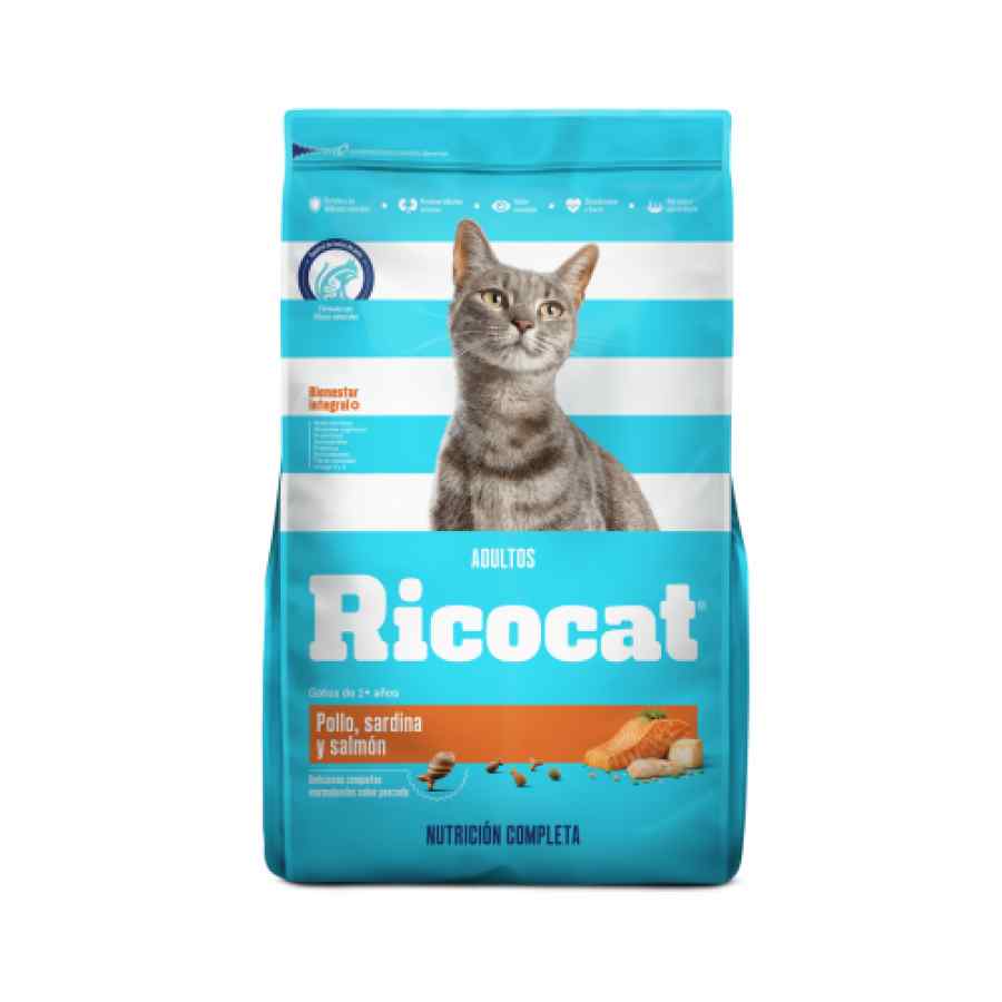 ricocat-adultos-pollo-sardina-y-salmon-x-01-kg Ricocat adultos pollo, sardina y salmón 9 kgs - Imagen 1